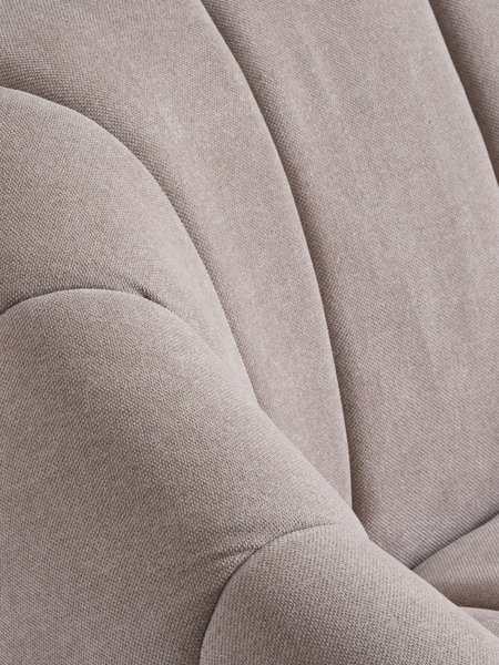 Sofa HUNDIGE 2-Sitzer Stoff beige