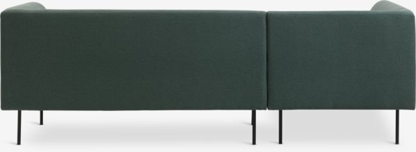 Divano KARE chaise longue sinistra verde scuro