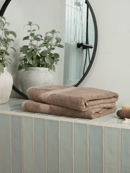 Asciugamano KARLSTAD 50x100 cm marrone KRONBORG