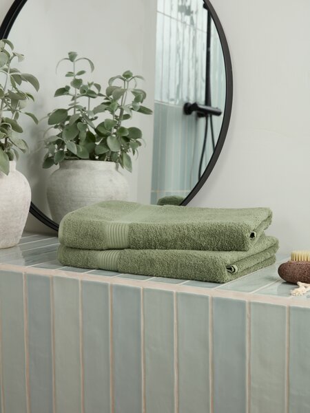 Badetuch KARLSTAD 70x140 grün