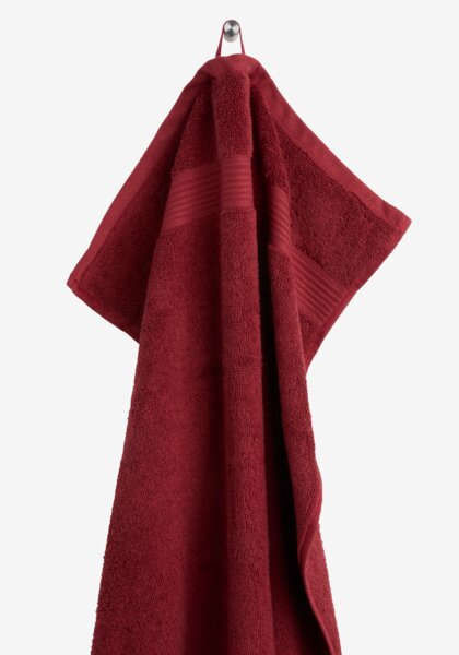 Guest towel KARLSTAD 40x60 burgundy