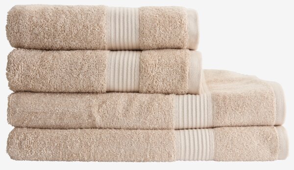 Serviette de toilette KARLSTAD 50x100 sable