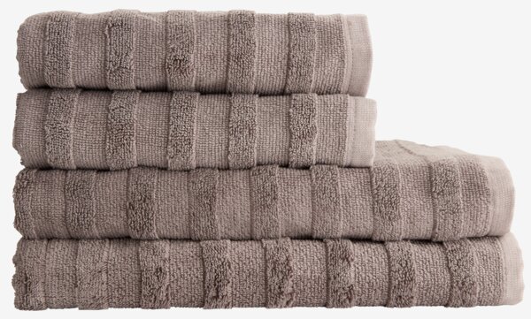 Handtuch TORSBY 50x90 grau