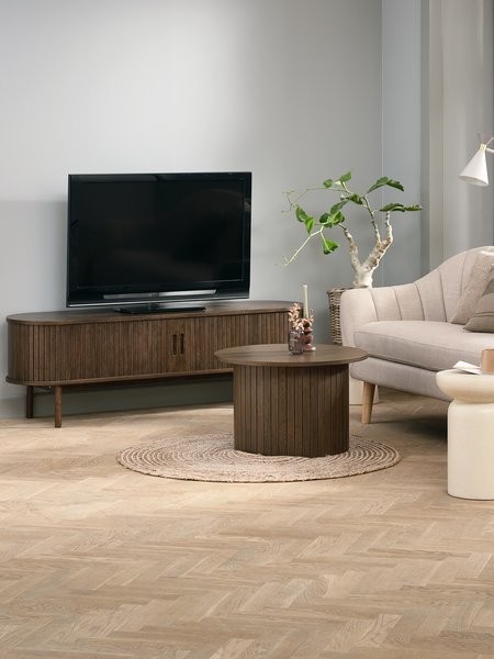 Coffee table SPODSBJERG D67 dark oak colour