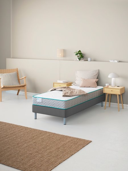 Matelas à ressorts 90x190cm MERINOS S200