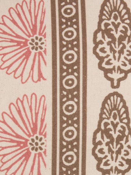 Fodera cuscino KATTEMOT 40x60 cm rosa/marrone