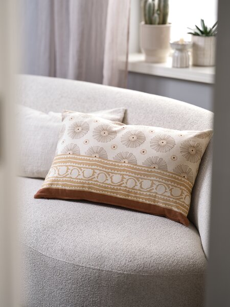 Fodera cuscino KATTEMOT 40x60 cm color caffellatte/marrone