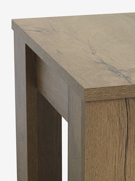 End table VEDDE 50x50 wild oak