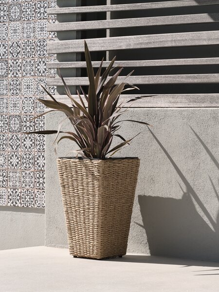 Macetero KUBB A30xL30xA50 natural