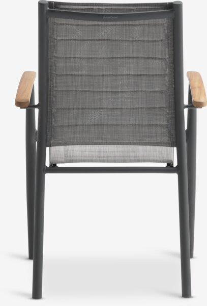 Stacking chair KLINKERNE grey