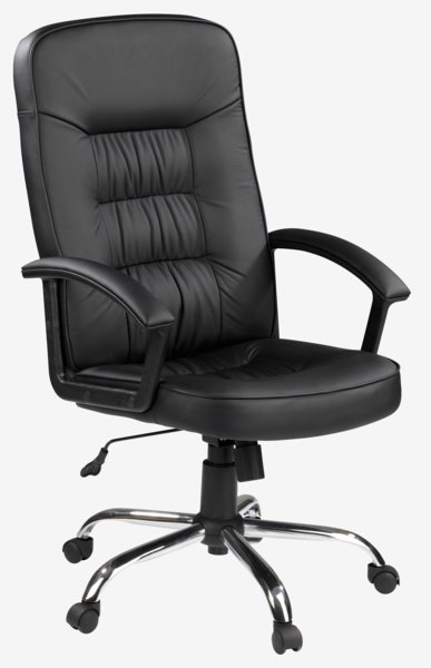 Chaise de bureau professionnelle SKODSBORG noir