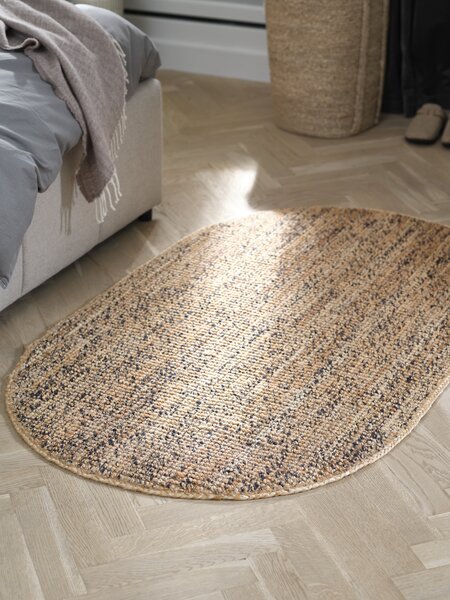Alfombra BAOBAB 90x150 natural/negro