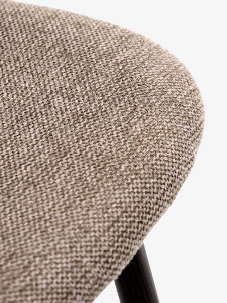 LYNGVIG L180/260 mörk ek + 4 JONSTRUP beige/mörk ek