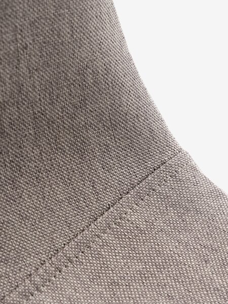 Sedia TINGLEV tessuto grigio/color rovere