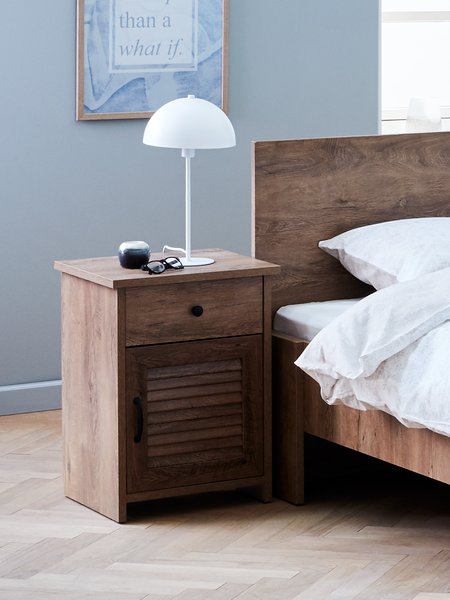 Bedside table MANDERUP 1 drawer wild oak colour