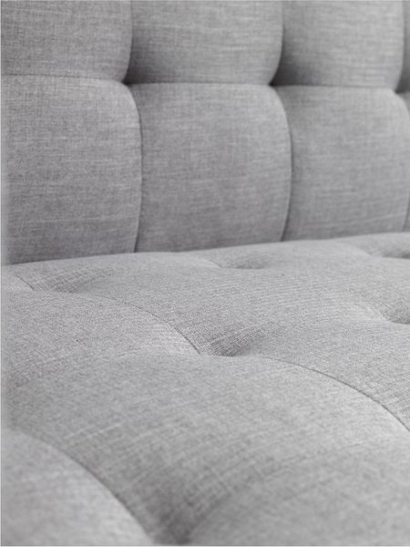 Sofa bed FALSLEV grey fabric