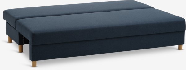 Sofa bed NORSMINDE blue fabric