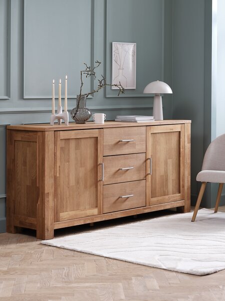 Credenza OLDE 2 ante 3 cassetti rovere