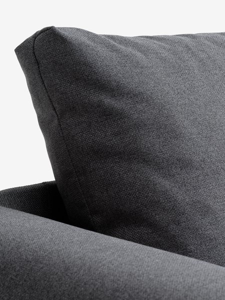 Poltrona letto SKILLEBEKK tessuto grigio scuro