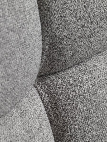 Canapé convertible NEJEDE tissu gris clair