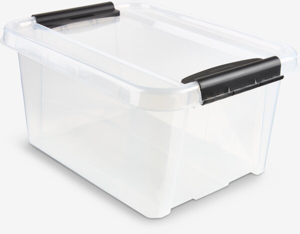 Boîte de rangement PROBOX 32L avec couvercle transparent