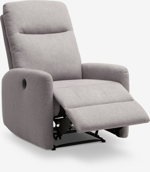 Recliner VONSILD electric light grey