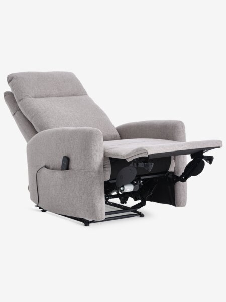 Fauteuil de massage VONSILD tissu gris clair