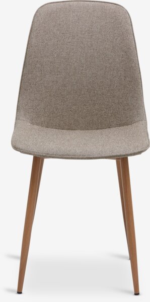 Silla de comedor BISTRUP arena/roble