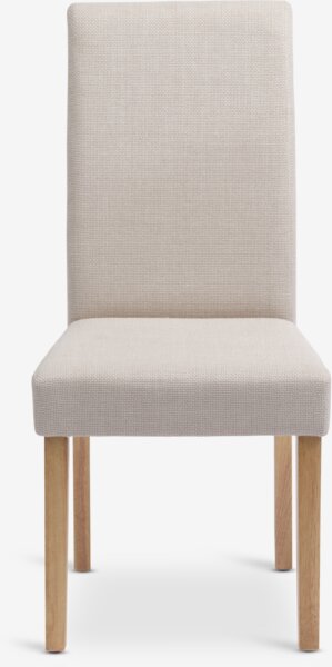 Dining chair TUREBY beige fabric