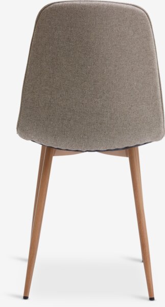 Silla de comedor BISTRUP arena/roble