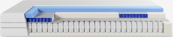Materasso a molle 100x200 cm BESSO RIGIDO DREAMZONE