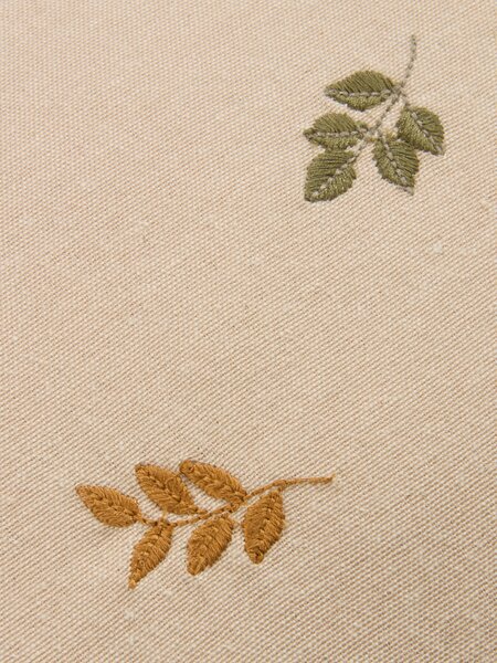 Cushion HORTENCIA 35x50 Sand/Green
