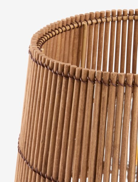 Table lamp HANNIBAL D19xH25cm bamboo