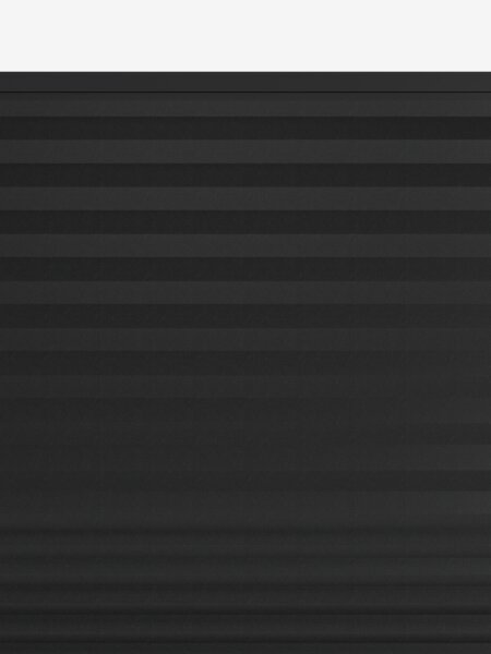 Plisségardin SLOTSHOLMEN 90x210 cm sort