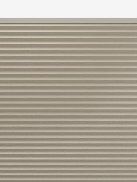 Plisségardin mørklægning LOSNA 130x130cm lysegrå