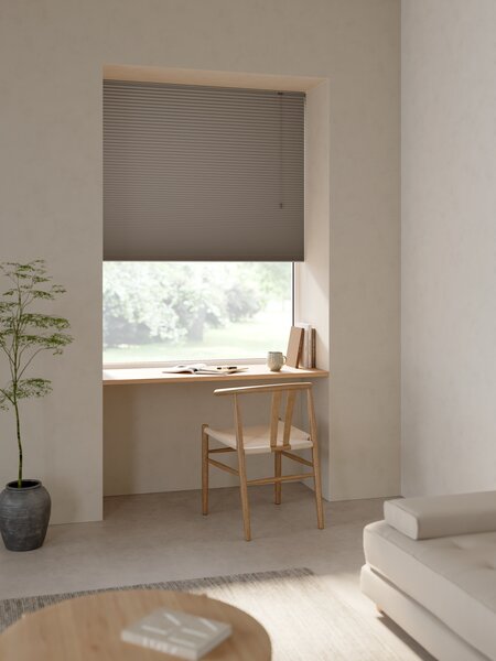 Plisségardin mørklægning LOSNA 100x130cm sand