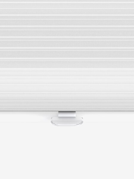 PLISS ENDELAVE plisségardin 120x160cm hvit trådløs