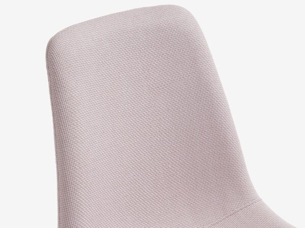 Dining chair SEJLSTRUP light rose fabric