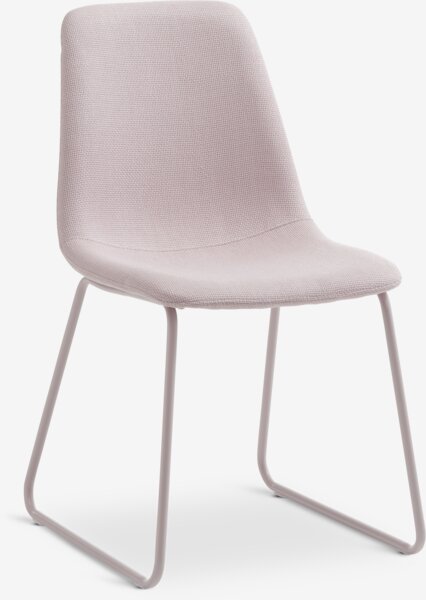 Dining chair SEJLSTRUP light rose fabric