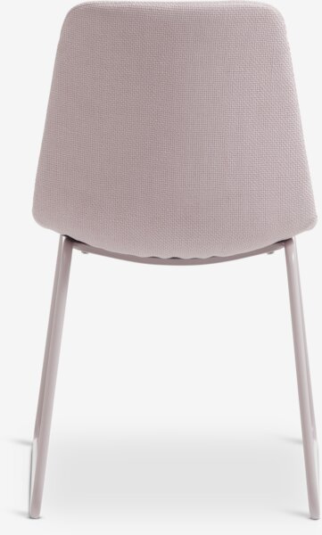 Dining chair SEJLSTRUP light rose fabric