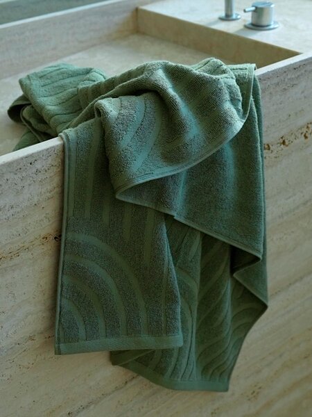 Hand towel IDALA 50x90 green