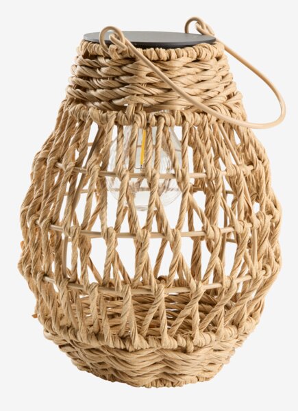 Lampa na baterie BREMSE Ś18xW22cm naturalny