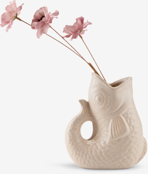 Vase MADSEMIL W9xL15xH18cm sand