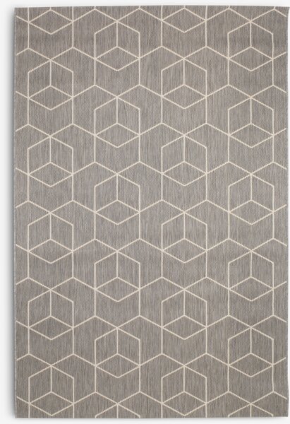 Tapis BALSATRE 160x230 gris/blanc