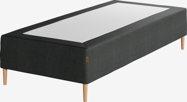 Runkopatja 90x200cm KVENNA harmaa-40 keskikova