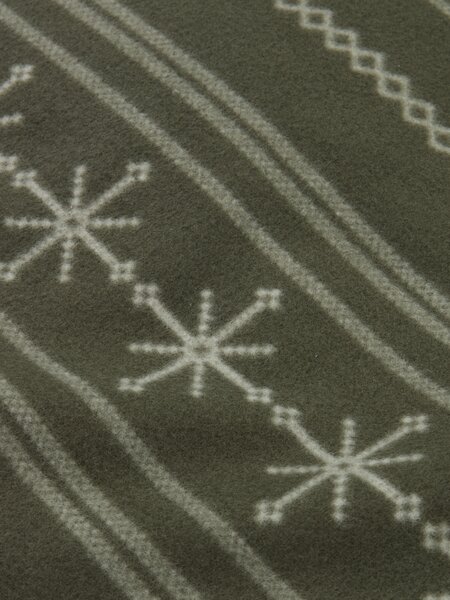 Fleece-Bettwäsche FIA 140x200 dunkelgrün