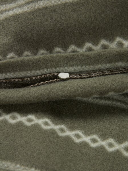 Fleece-Bettwäsche FIA 140x200 dunkelgrün