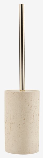 Brosse WC TORUP pierre beige