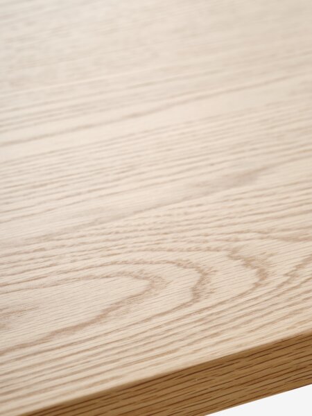 MEJLSKOV L180 table natural oak + 4 ADSLEV grey velvet