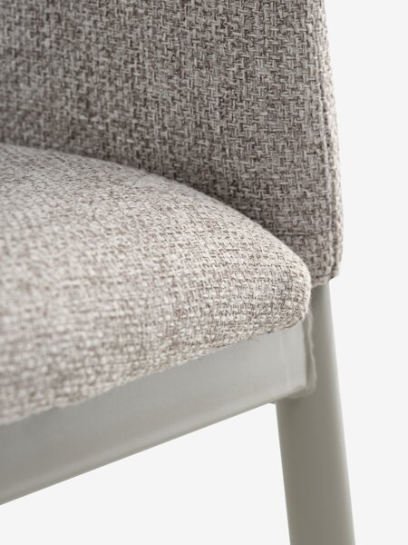 Esszimmerstuhl BRANDE beige Stoff